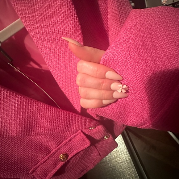 FNova Barbie Pink Tweed Mini Skirt Set 💞🌸 - Picture 10 of 14